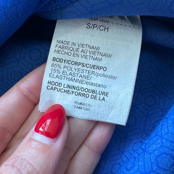 Under Armour Blue IMG Academy Full Zip Up, Hooded, Athletic Jacket- S - Picture 5 of 10